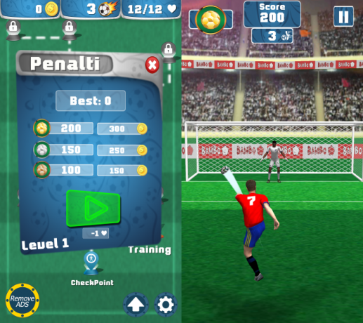 9 ألعاب أندرويد لكرة القدم لمدير كرة القدم بذراعين muo gaming android soccer shoot الهدف