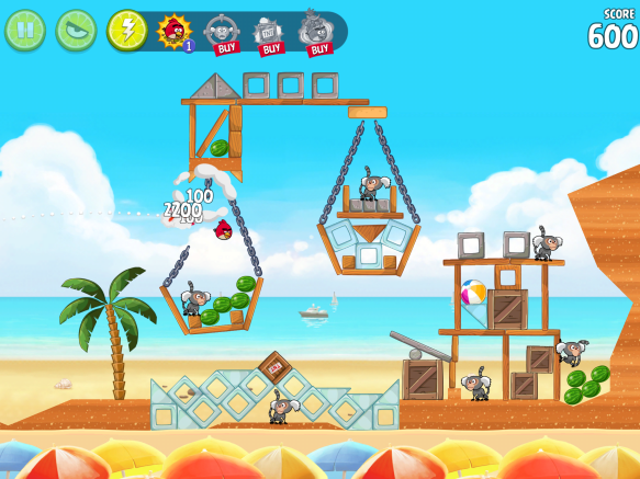 Angry Birds Rio: لا يزال هناك مع أفضل شاطئ Abrio في Rovio1