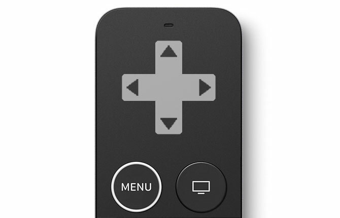 Apple TV Siri Remote navigation