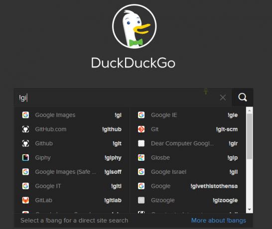 قائمة DuckDuckGo! الانفجارات