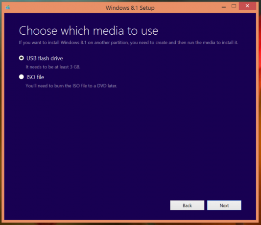windows-8-8.1- أداة إنشاء الوسائط
