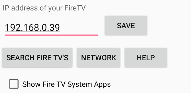 apps2fire الاتصال بعصا النار