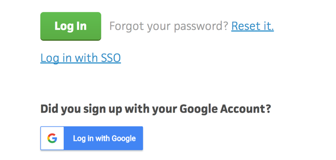 تسجيل الدخول الأحادي على google