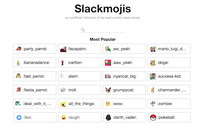 تطبيقات slackmojis mac emoji