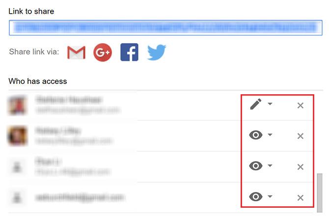 كيفية معرفة من لديه حق الوصول إلى ملفات Google Drive الخاصة بك تحرير المشاركة