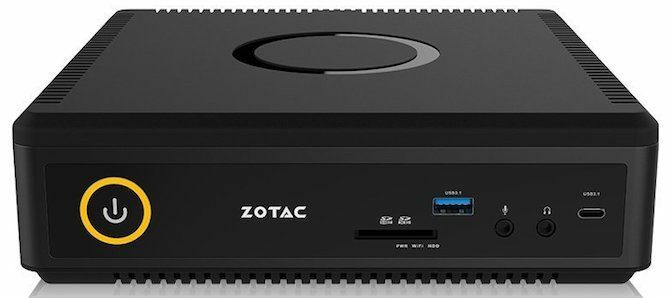 أفضل كمبيوتر شخصي صغير: HP و Intel والمزيد مع Windows أو Android أو Chrome OS mini PC zotac zbox 1060 670x298