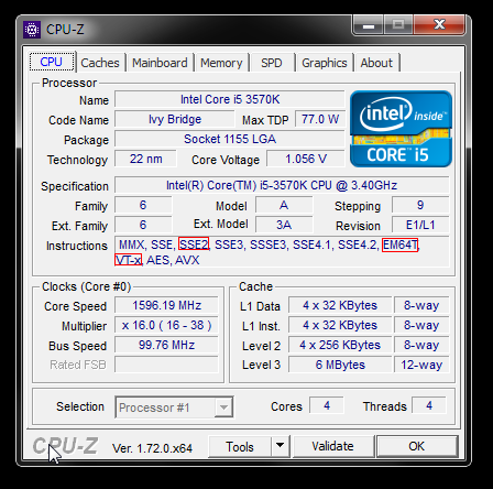 تعليمات نظام CPU-Z لتثبيت Windows 10