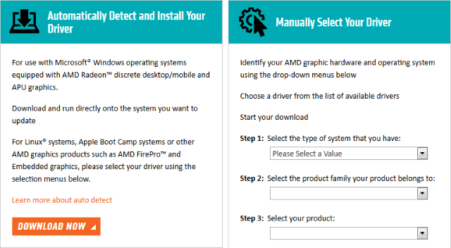 AMD السائقين