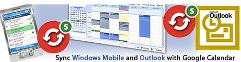مزامنة Windows Mobile Phone مع Outlook و Google Calendar