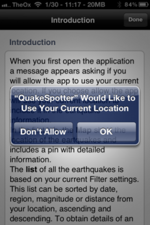 Quake Spotter - طريقة سهلة الاستخدام لتتبع الزلازل [iOS ، التطبيقات المدفوعة مجانًا] QuakeSpotter01
