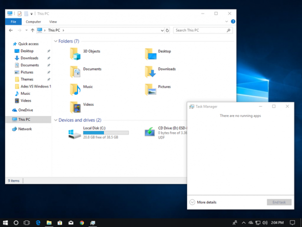 كيفية تخصيص Windows 10: السمة الافتراضية للدلائل الكاملة