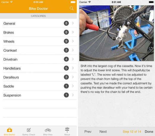 دراجة مختلفة: أفضل bikedoctor تطبيقات الدراجات فون