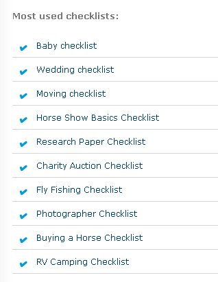 Checklist.com: قائمة المراجعة المجانية لقاعدة البيانات