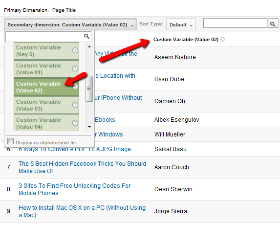 دليلك إلى Google Analytics Analytics 6 1c