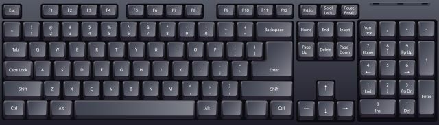 لوحة مفاتيح ويندوز