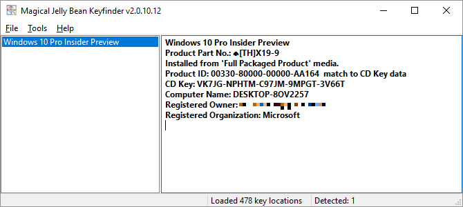 3 طرق لاستعادة الأرقام المسلسلة في Windows Magical Jelly Bean 670x300