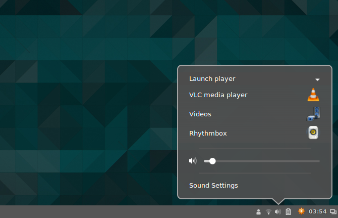إعدادات مشغل الوسائط Cinnamon VLC