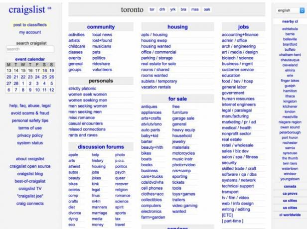 5 أسباب تجعل موقع eBay أفضل من Craigslist لبيع الأدوات المستعملة Craigslist