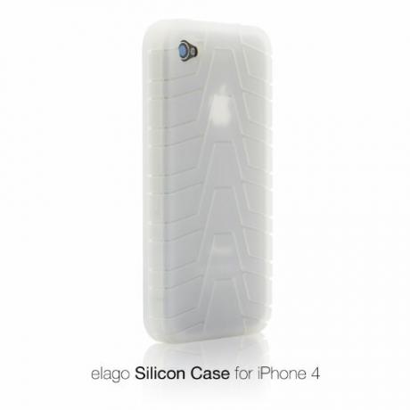 Elago Tyre سيليكون مداس حالة iPhone 4 Review و Giveaway elagotirewhite