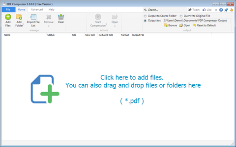 دفعة ضغط ملفات pdf