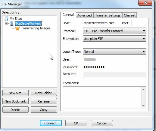 نقل الملفات FTP الرئيسية على جميع مواقعك مع FileZilla FileZilla10