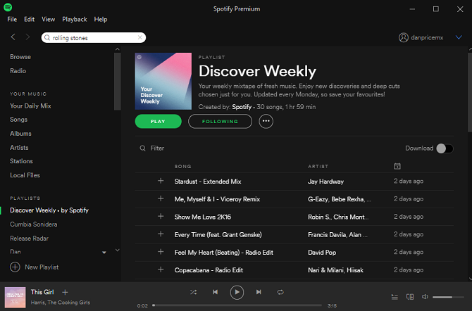 Spotify اكتشف أسبوعيًا