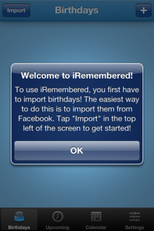 يساعدك iRemembered على التأكد من عدم تفويت أي عيد ميلاد مرة أخرى [iOS ، مجانًا لفترة محدودة] 2012 12 05 08