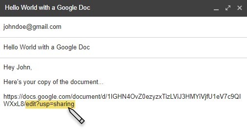 استخدم خدعة "إنشاء نسخة" هذه عند مشاركة مستندات Google Drive رابط تحرير Google Drive
