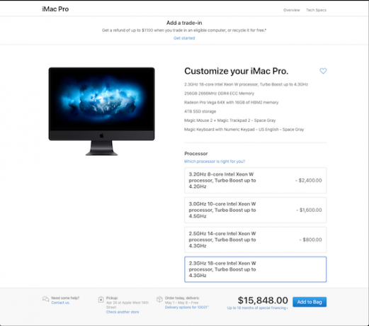 تحميل iMac Pro بالكامل