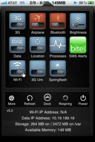 تبديل sbsettings فون