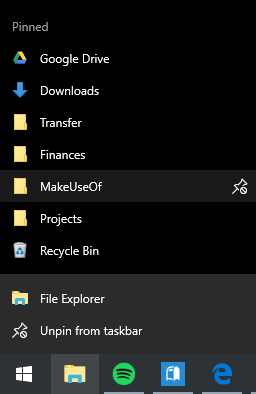 كيفية تنظيف سطح مكتب Windows الخاص بك مرة واحدة وإلى الأبد شريط المهام مستكشف ملفات الوصول السريع ويندوز
