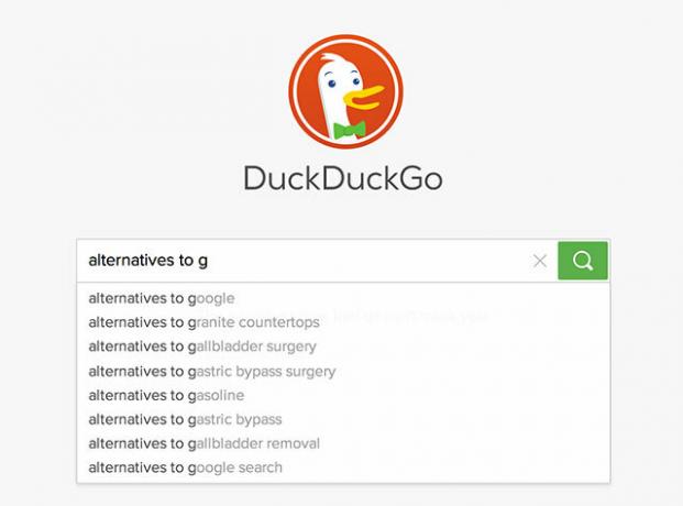 ساعد في إنهاء احتكار بحث Google: استخدم شيئًا آخر duckduckgo