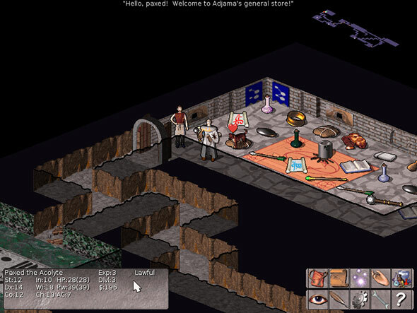 Roguelikes: تدور فريدة من نوعها وتحديا على nethack آر بي جي النوع