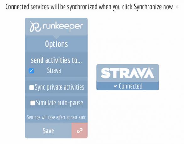 Runkeeper أو Strava أو Garmin؟ اختر One & Sync مع خدمات التكوين البقية