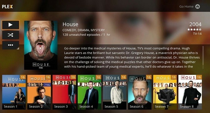 محتوى Plex Roku Stream