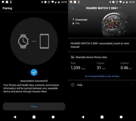 Huawei Watch 2 Ushers In Android Wear 2.0 (مراجعة وهبة) لقطات شاشة لتطبيق Huawei Watch