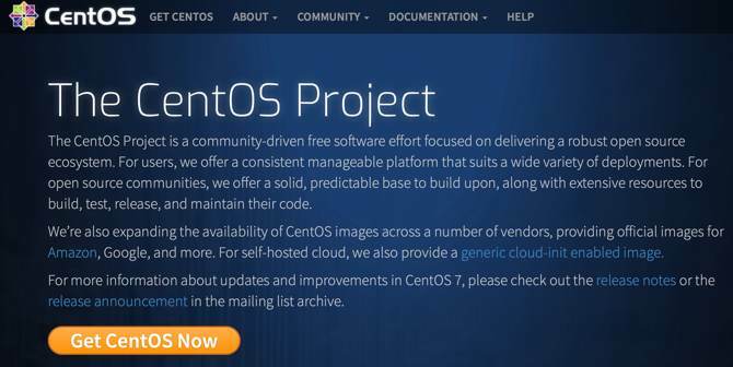 موقع CentOS