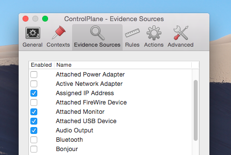 أتمتة إعدادات Mac اعتمادًا على موقعك مع مصادر أدلة لوحة التحكم