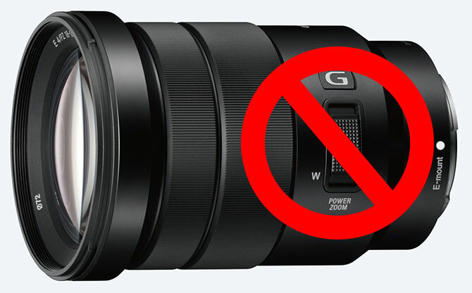 سوني 18-105 G Zoom