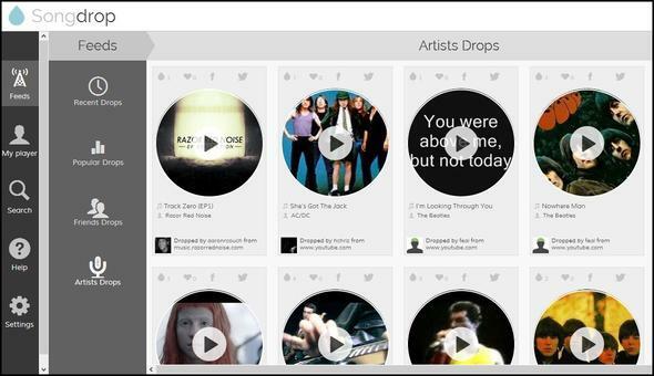 Songdrop: خدمة توفير الأغاني المجانية والمفضلة التي لا تعرفها حتى الآن عن Songdrop يغذي الفنانين قطرات