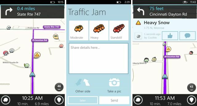 Waze مقابل Windows-Phone-8
