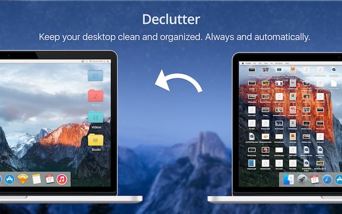 جرب تطبيق Declutter لنظام التشغيل Mac عندما يعمل mac ببطء