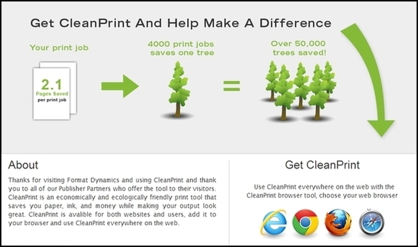 أهم النصائح والأدوات للمساعدة في طباعة صفحة CleanPrint لصفحات الويب