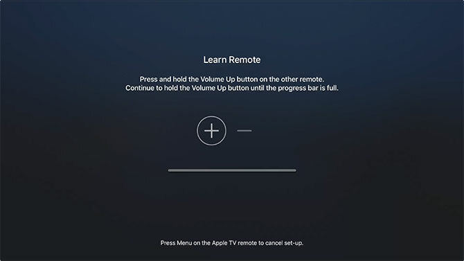 يتعلم Apple TV جهاز التحكم عن بُعد الجديد