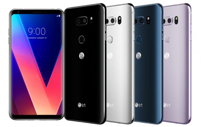 هاتف lg v30 الوان