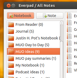 Everpad: أفضل عميل Evernote لـ Ubuntu [Linux] رمز everpad