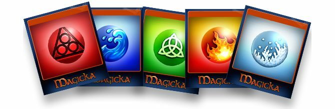 بطاقات التداول بالبخار للعبة Magicka