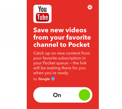 يوتيوب ifttt حفظ قناة الفيديو جيب