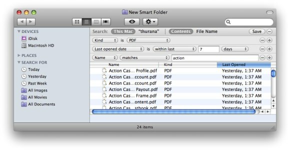 طرق بسيطة لتنظيم ملفاتك في Mac 02 قواعد المجلد الذكي