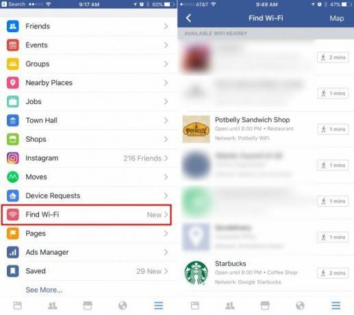 هل تحتاج إلى شبكة Wi-Fi عامة مجانية؟ استخدم تطبيق Facebook للعثور على مكان قريب منك FacebookWiFi e1501104779523